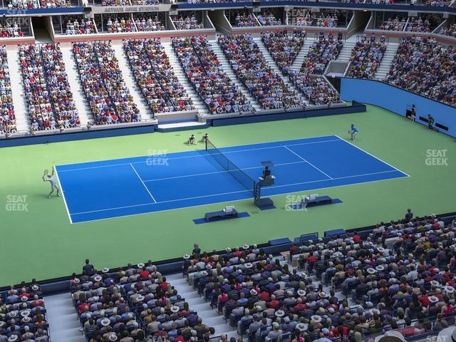 Arthur Ashe Stadium - Section 126 Seat View