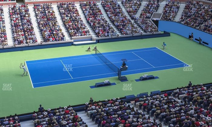 Arthur Ashe Stadium - Section 126 Seat View