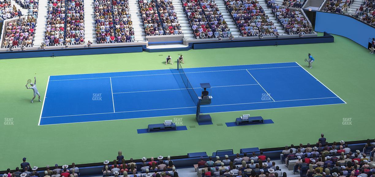Arthur Ashe Stadium - Section 127 Seat View