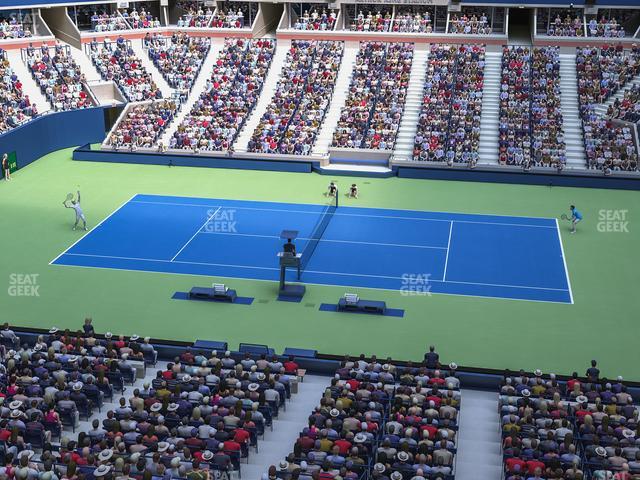 Arthur Ashe Stadium - Section 129 Seat View