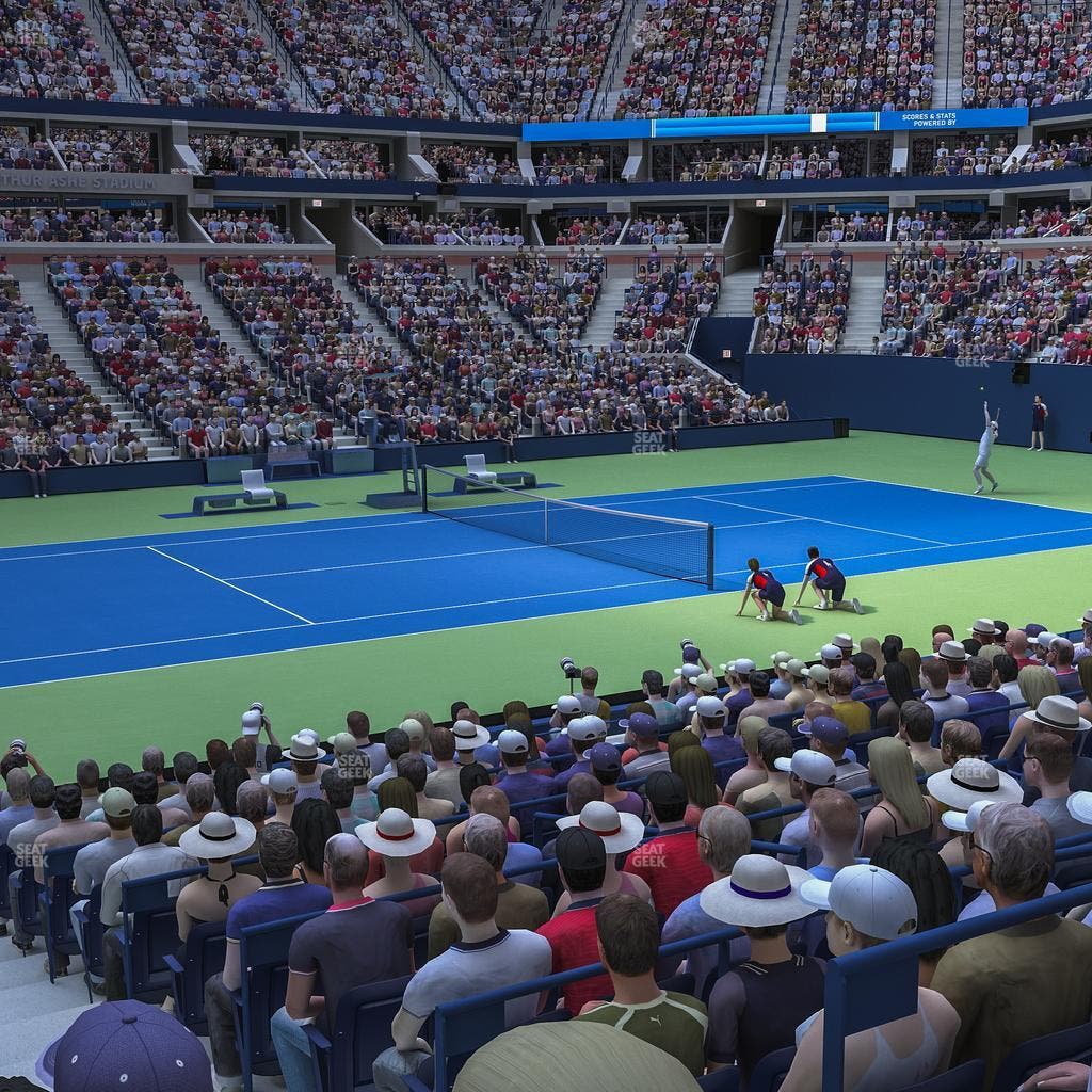 Arthur Ashe Stadium - Section 13 Seat View