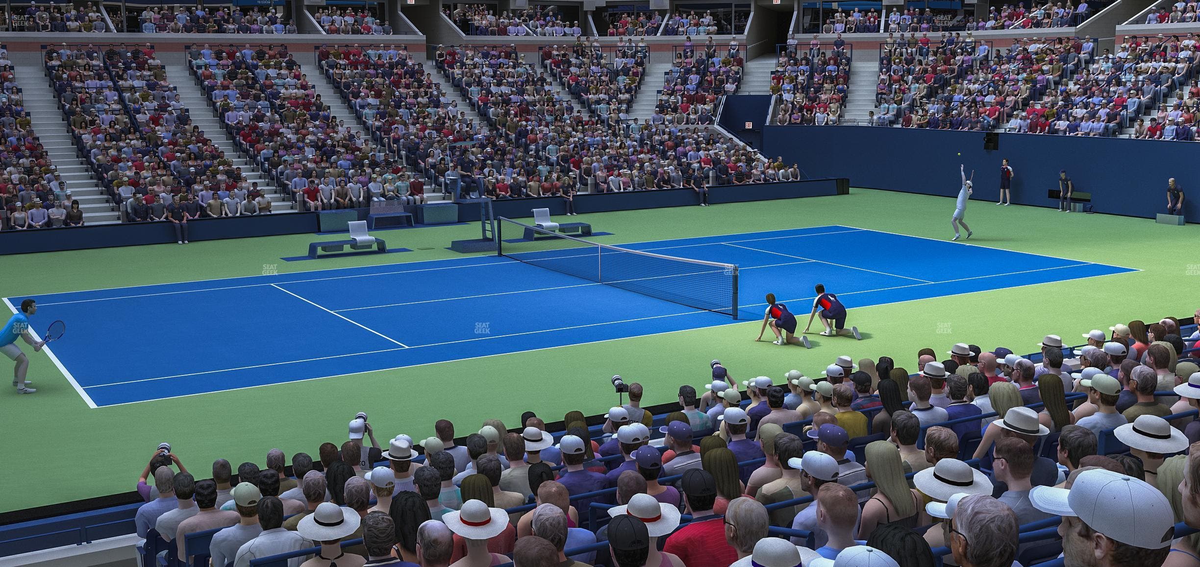Arthur Ashe Stadium - Section 13 Seat View