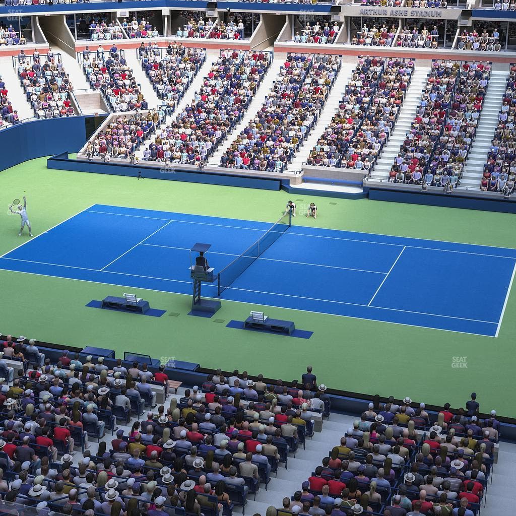 Arthur Ashe Stadium - Section 130 Seat View