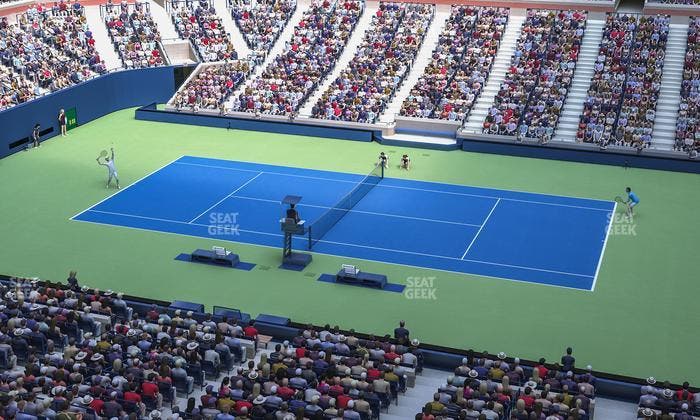 Arthur Ashe Stadium - Section 130 Seat View