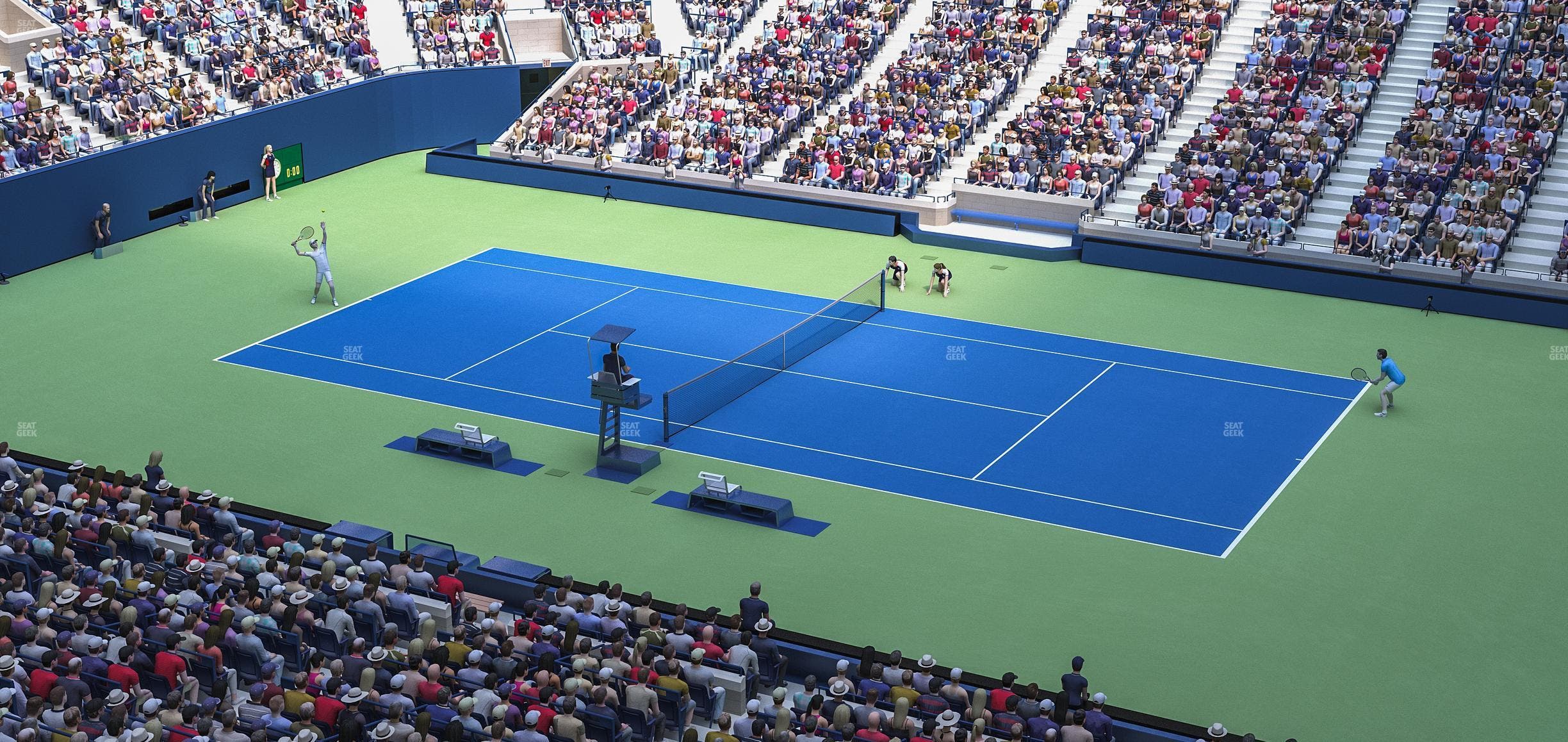 Arthur Ashe Stadium - Section 131 Seat View