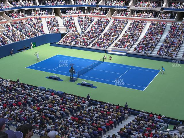 Arthur Ashe Stadium - Section 131 Seat View