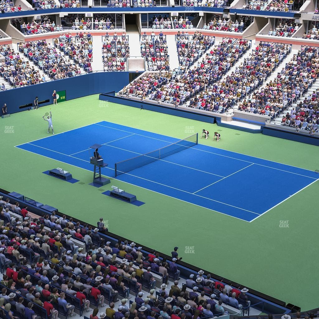 Arthur Ashe Stadium - Section 132 Seat View