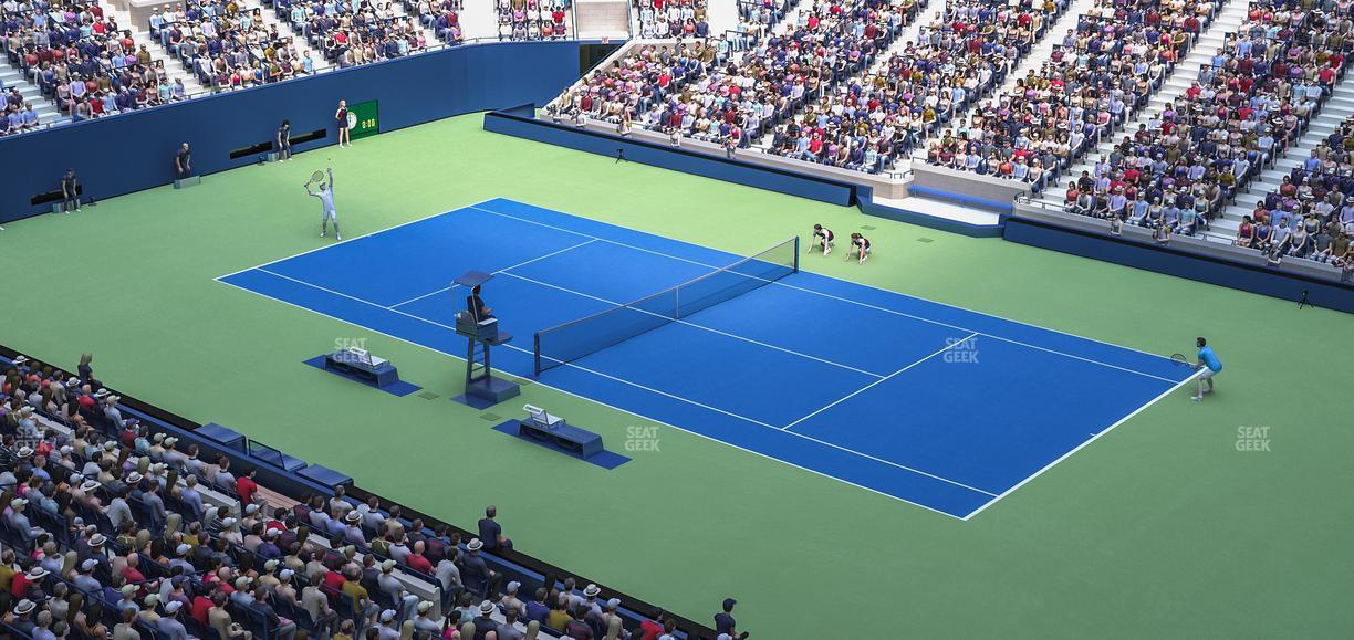 Arthur Ashe Stadium - Section 132 Seat View