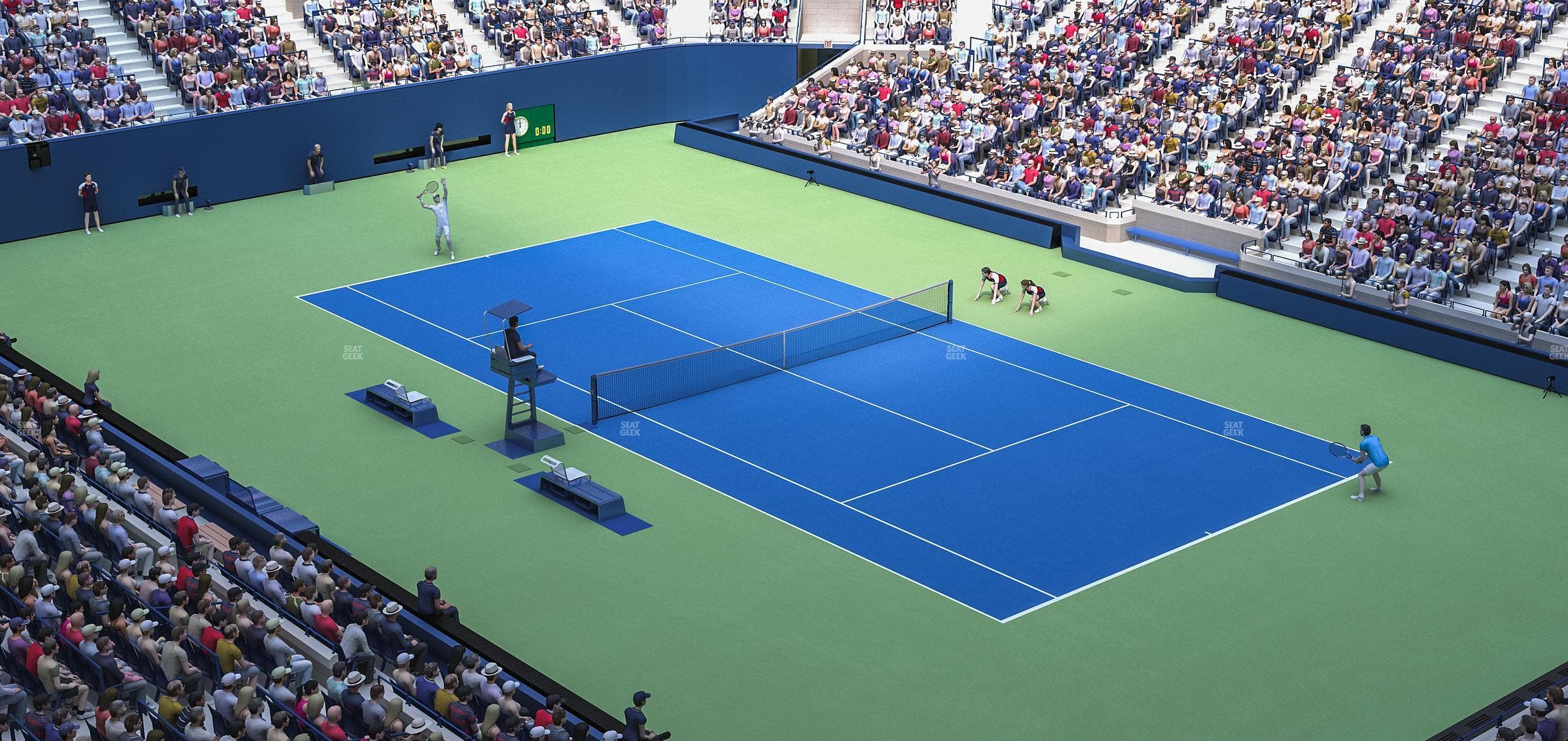 Arthur Ashe Stadium - Section 133 Seat View