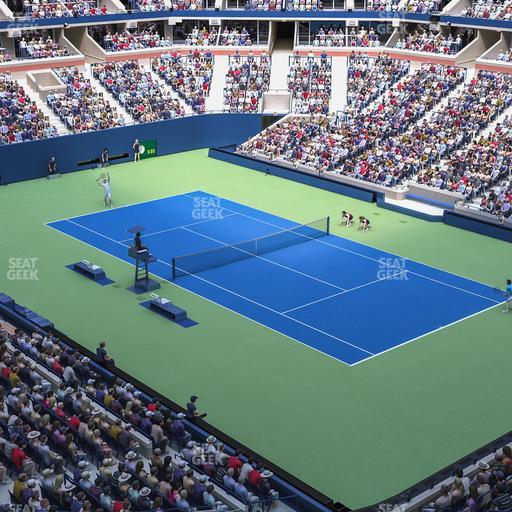 Arthur Ashe Stadium - Section 133 Seat View