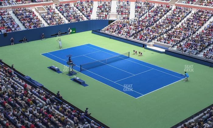 Arthur Ashe Stadium - Section 133 Seat View