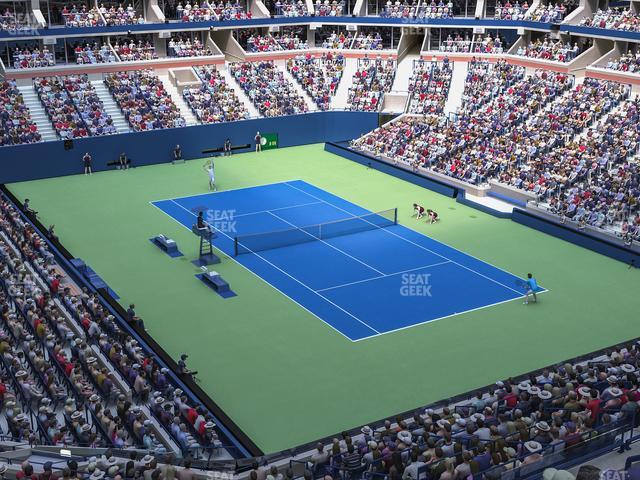 Arthur Ashe Stadium - Section 134 Seat View