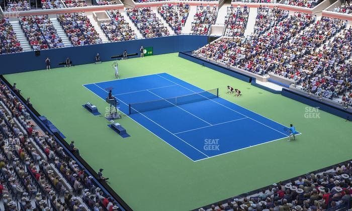 Arthur Ashe Stadium - Section 134 Seat View