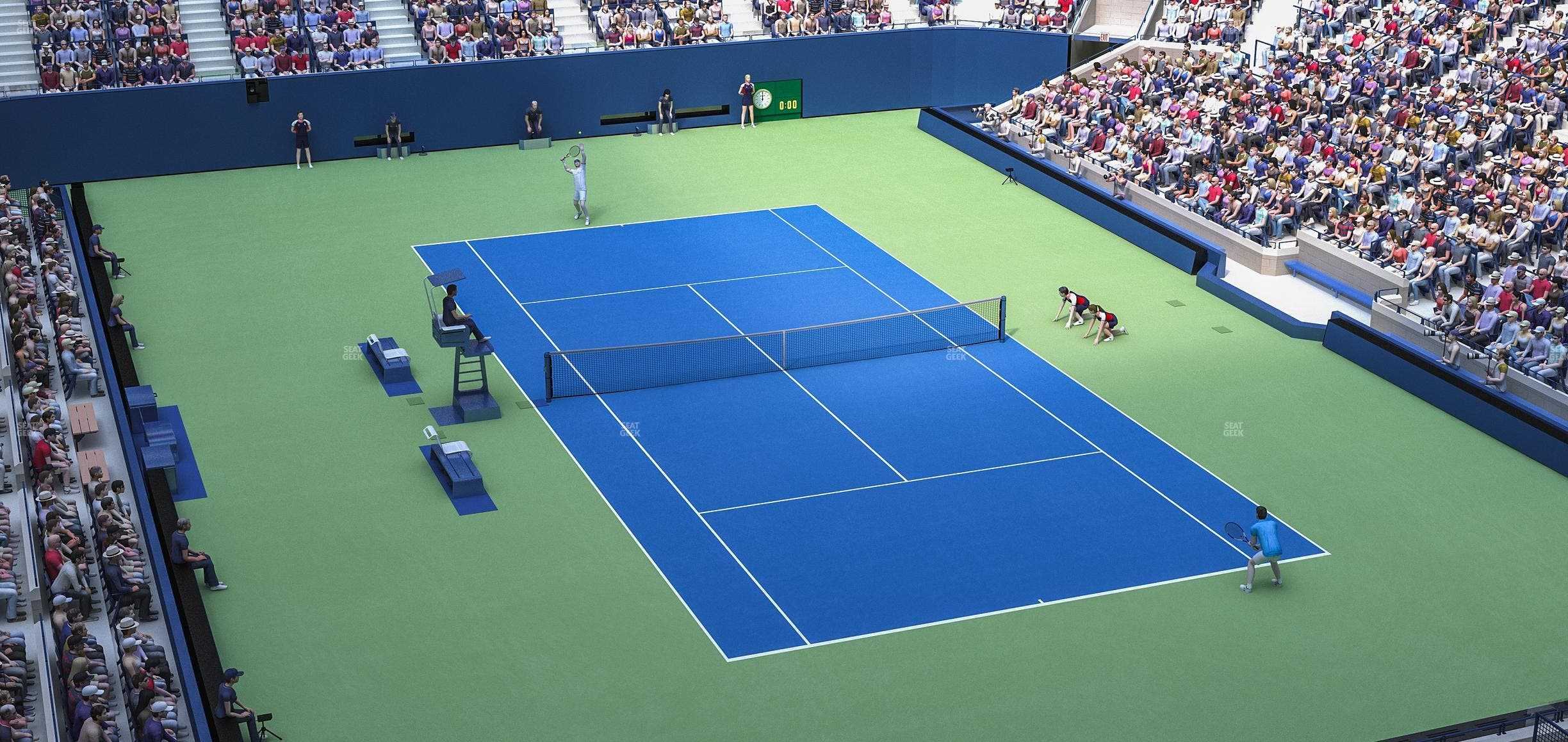 Arthur Ashe Stadium - Section 135 Seat View