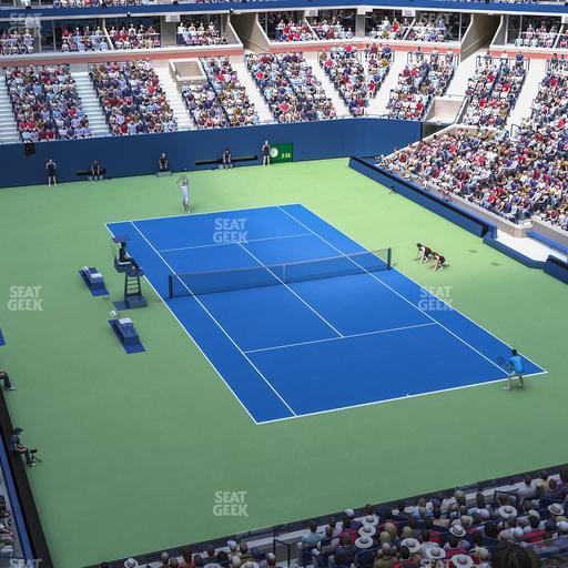 Arthur Ashe Stadium - Section 135 Seat View