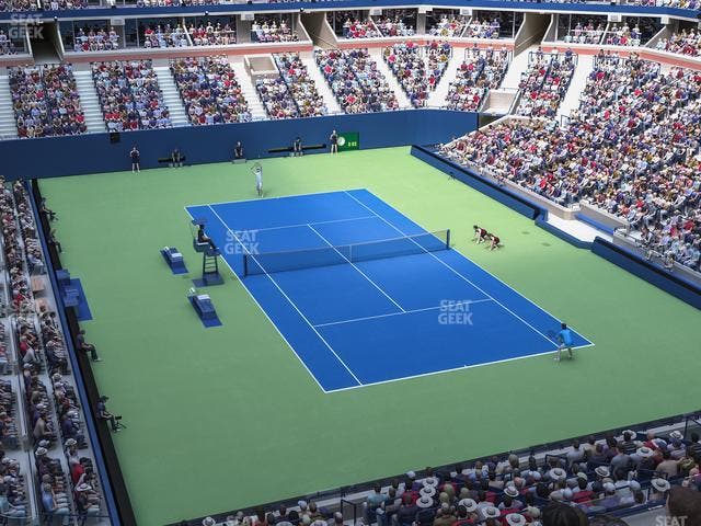 Arthur Ashe Stadium - Section 135 Seat View