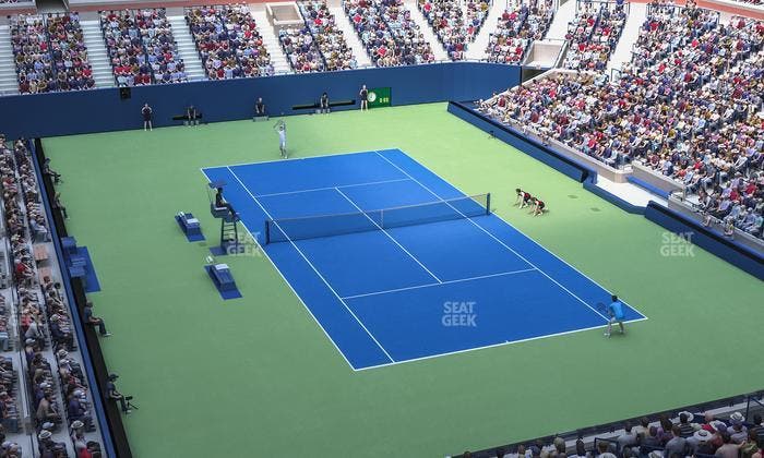 Arthur Ashe Stadium - Section 135 Seat View