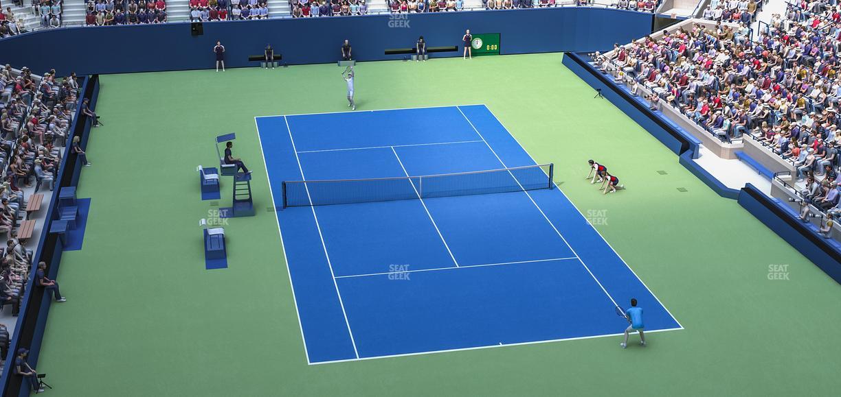 Arthur Ashe Stadium - Section 136 Seat View