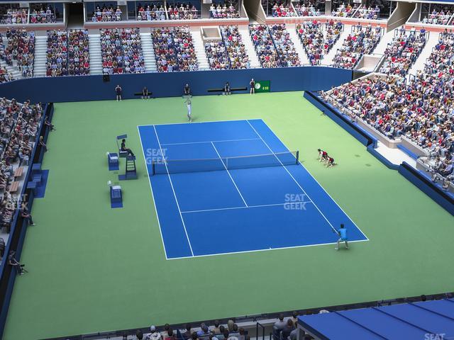 Arthur Ashe Stadium - Section 136 Seat View