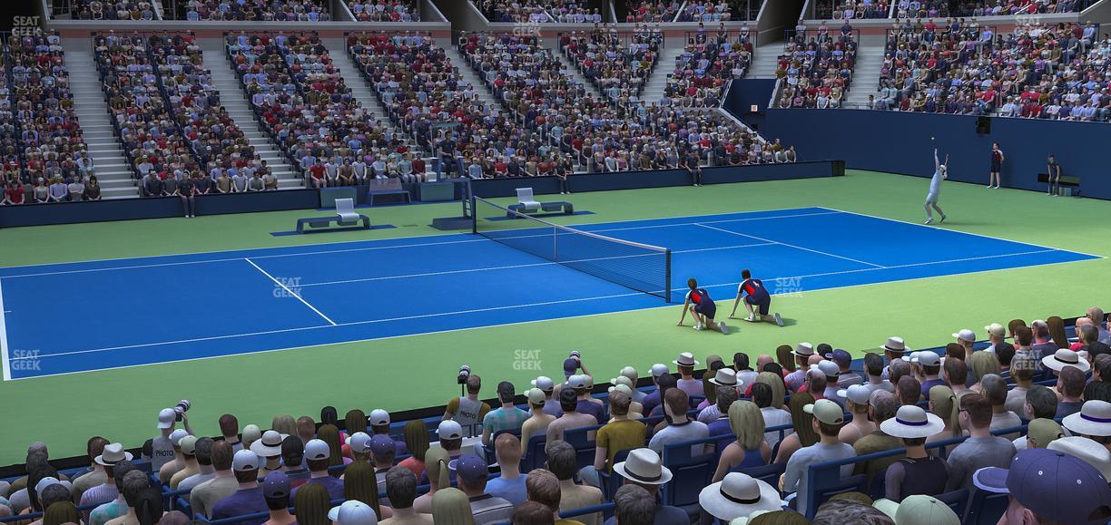 Arthur Ashe Stadium - Section 14 Seat View