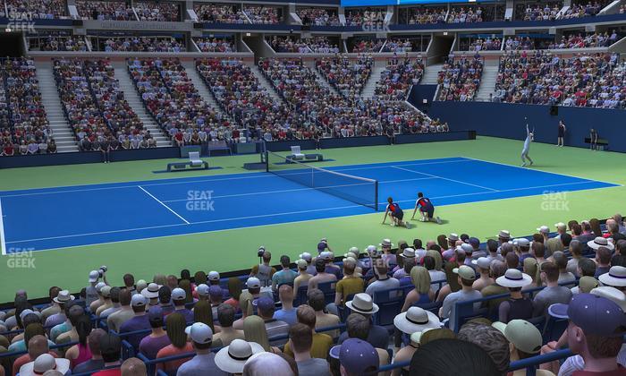 Arthur Ashe Stadium - Section 14 Seat View