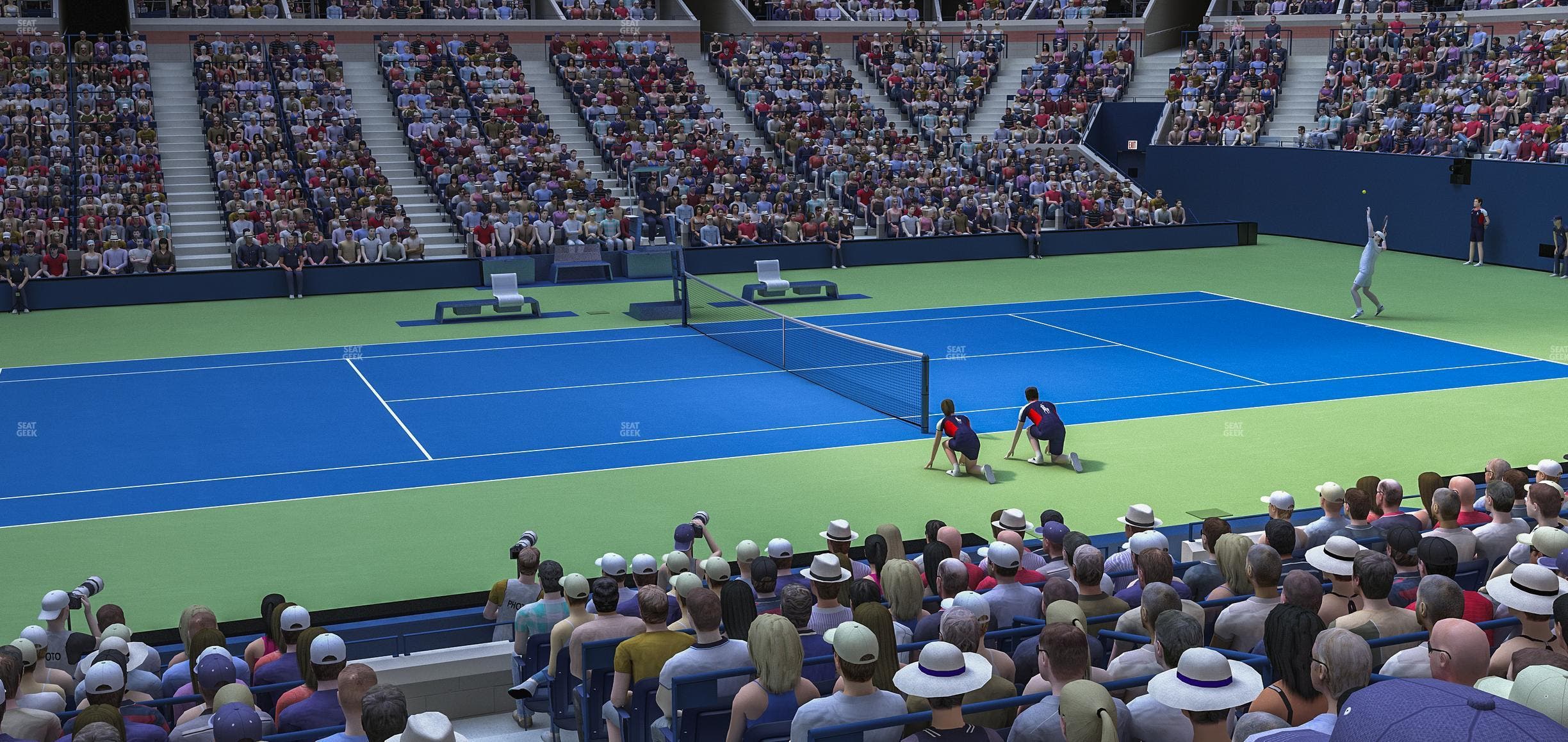 Arthur Ashe Stadium - Section 15 Seat View