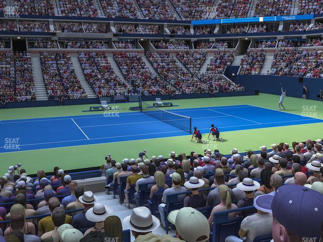 Arthur Ashe Stadium - Section 15 Seat View