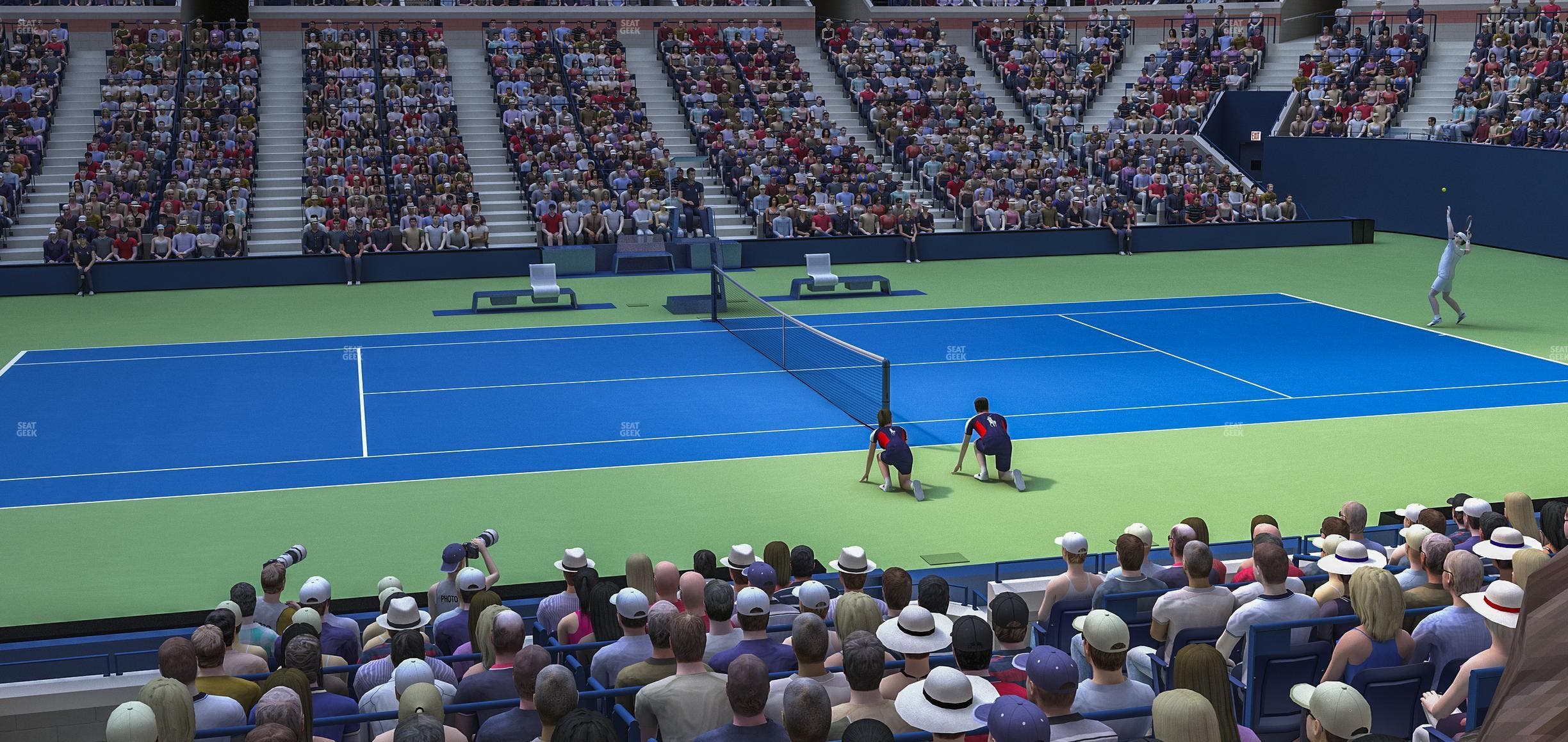 Arthur Ashe Stadium - Section 16 Seat View