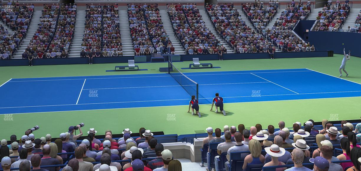 Arthur Ashe Stadium - Section 17 Seat View