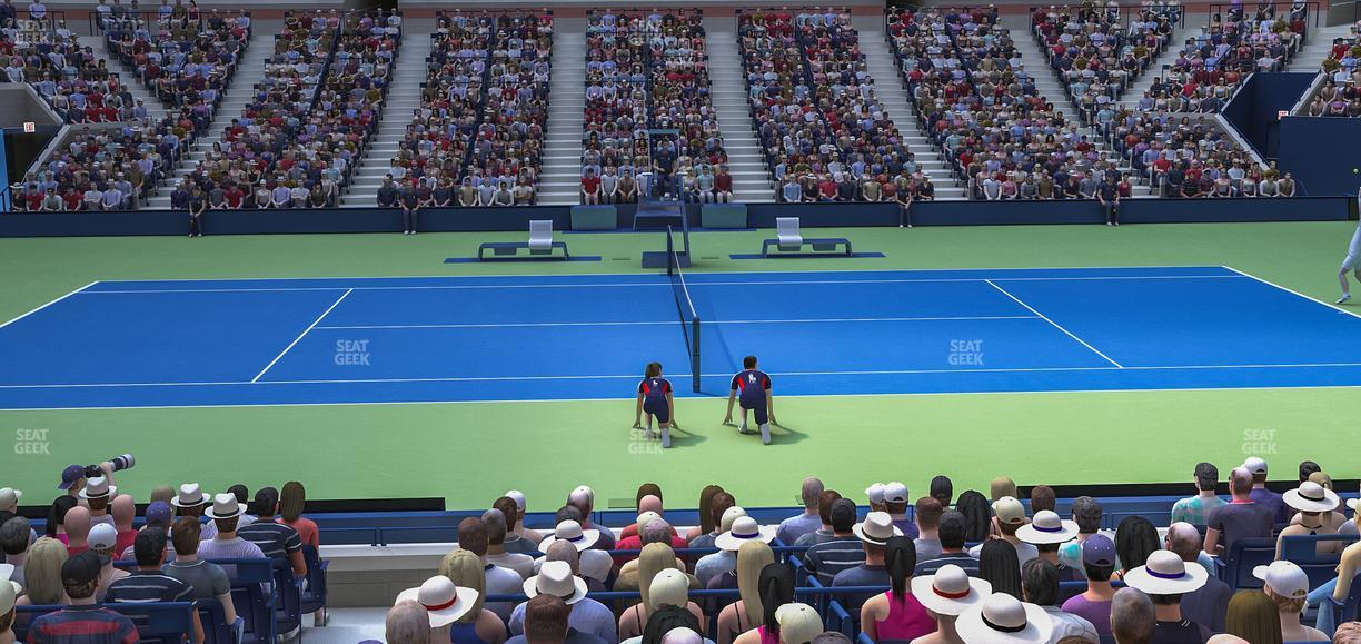 Arthur Ashe Stadium - Section 18 Seat View