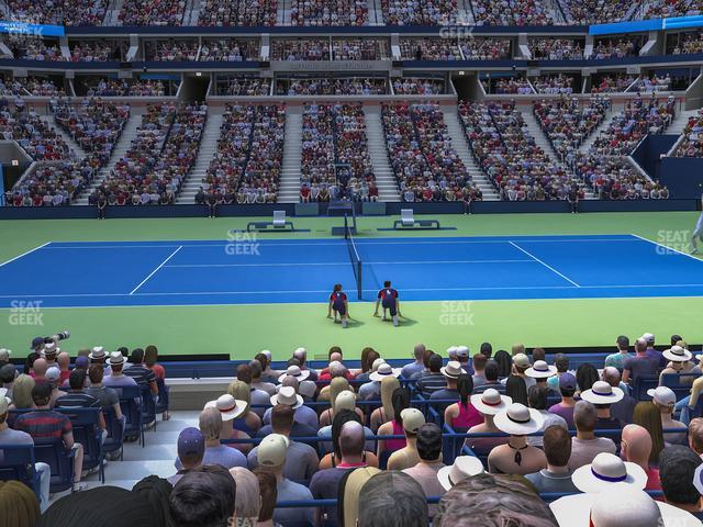 Arthur Ashe Stadium - Section 18 Seat View
