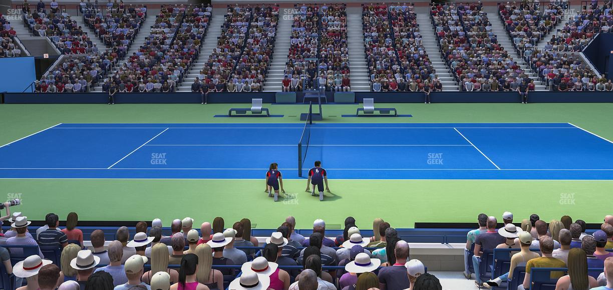 Arthur Ashe Stadium - Section 19 Seat View