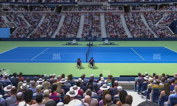 Arthur Ashe Stadium - Section 19 Seat View