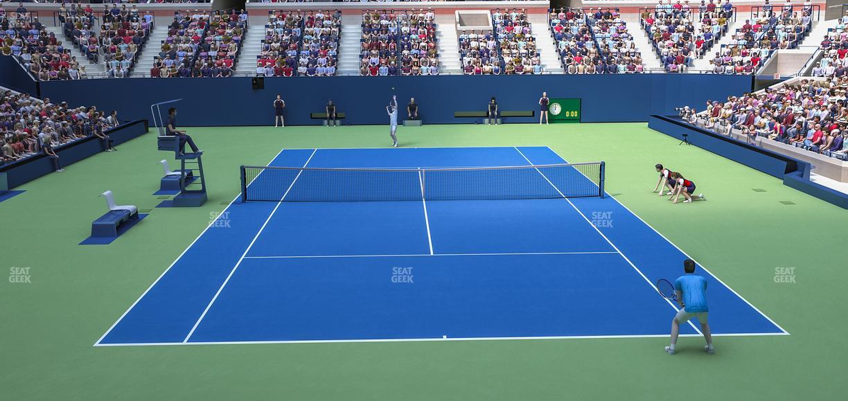 Arthur Ashe Stadium - Section 2 Seat View
