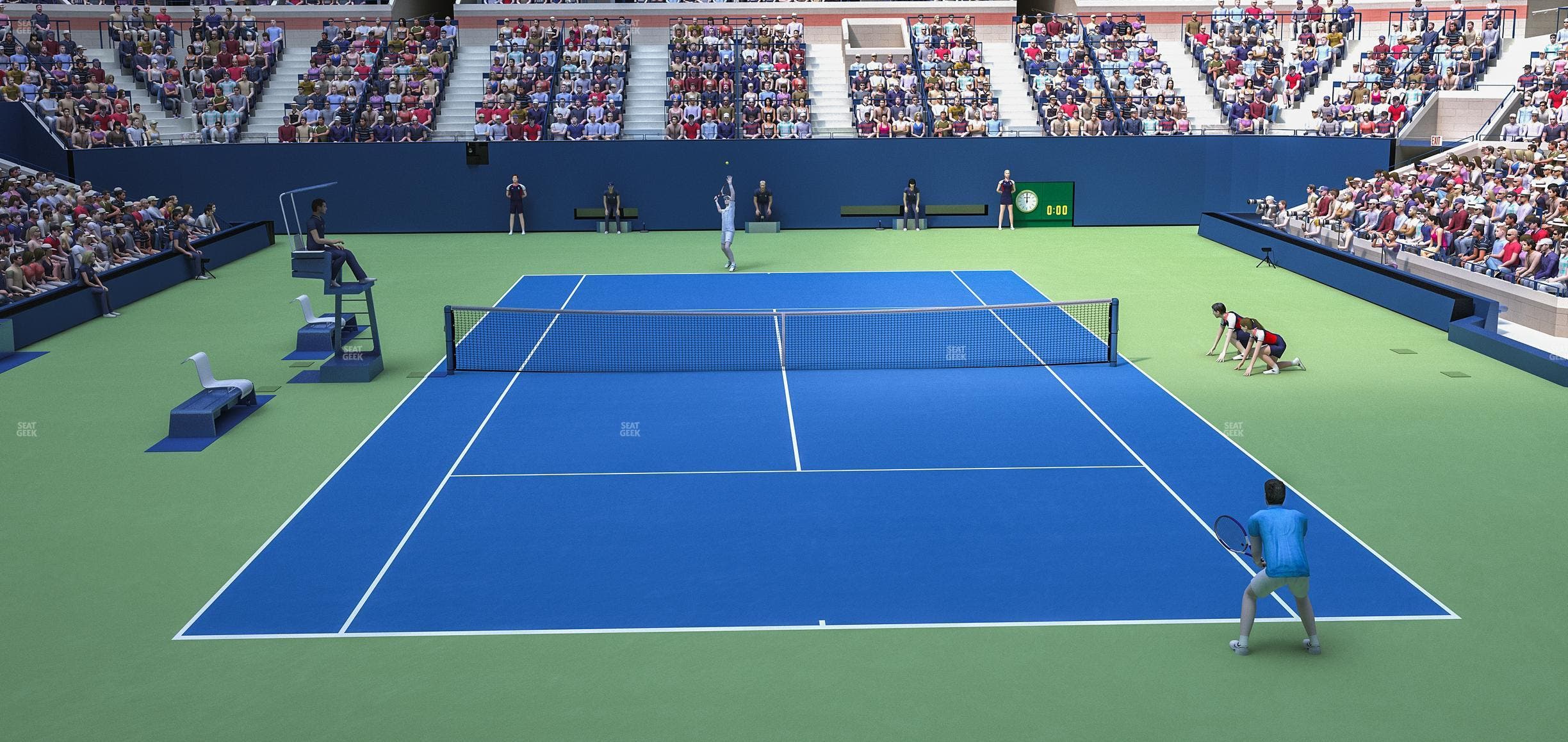 Arthur Ashe Stadium - Section 2 Seat View