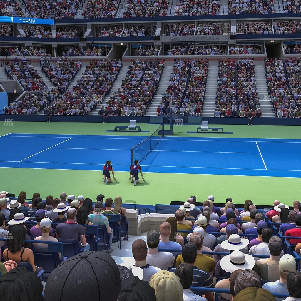Arthur Ashe Stadium - Section 20 Seat View