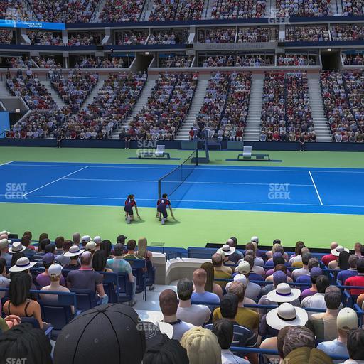 Arthur Ashe Stadium - Section 20 Seat View