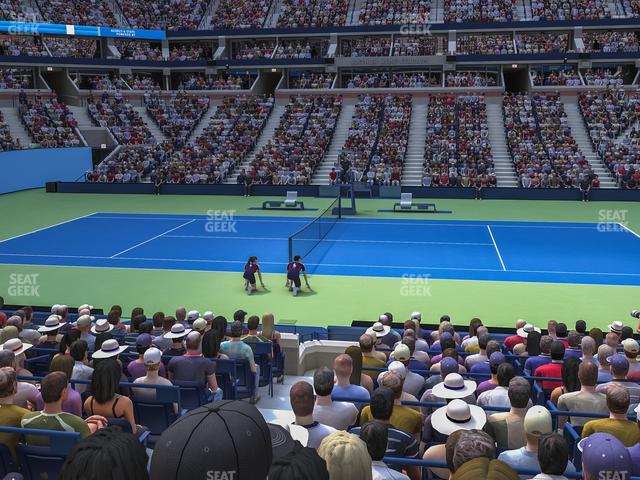 Arthur Ashe Stadium - Section 20 Seat View