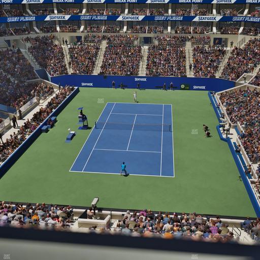 Arthur Ashe Stadium - Section 201 Seat View