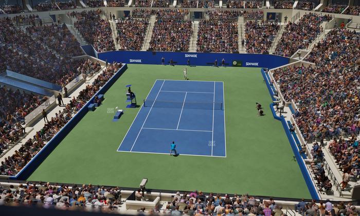Arthur Ashe Stadium - Section 201 Seat View