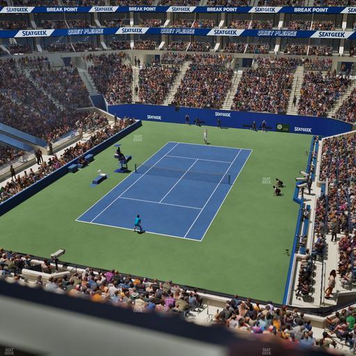 Arthur Ashe Stadium - Section 202 Seat View