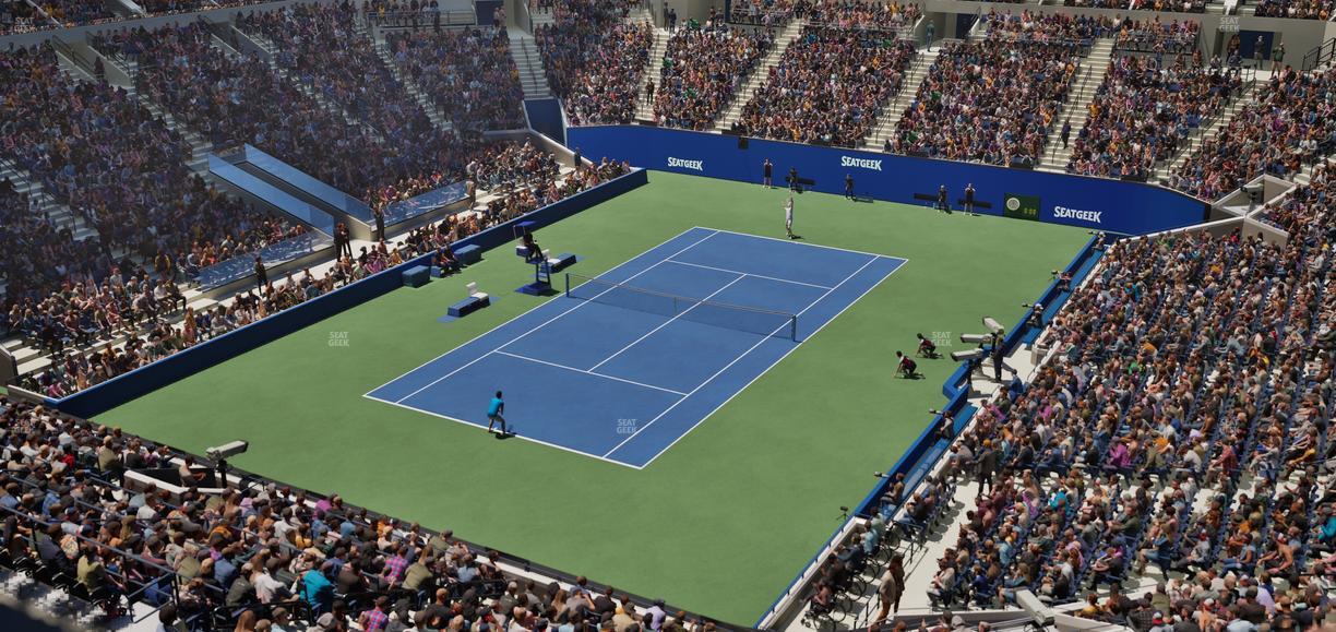 Arthur Ashe Stadium - Section 203 Seat View