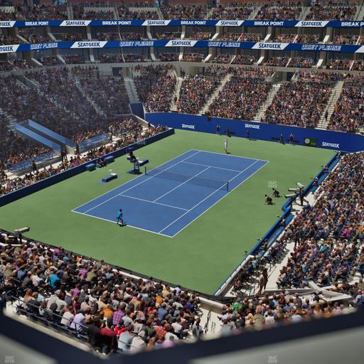 Arthur Ashe Stadium - Section 203 Seat View