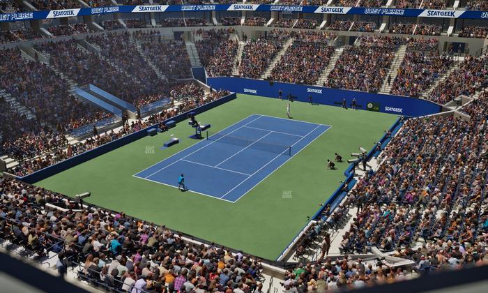 Arthur Ashe Stadium - Section 203 Seat View