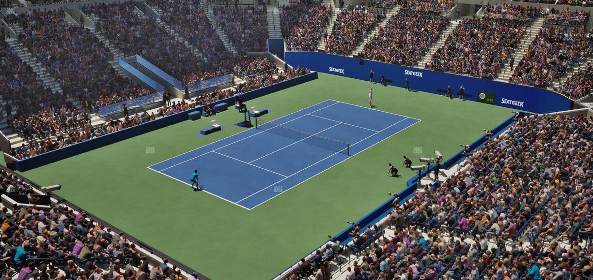 Arthur Ashe Stadium - Section 204 Seat View