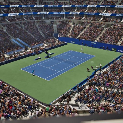Arthur Ashe Stadium - Section 204 Seat View