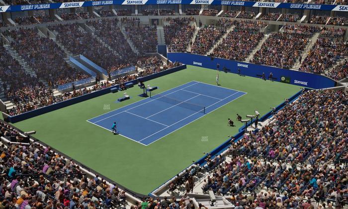 Arthur Ashe Stadium - Section 204 Seat View