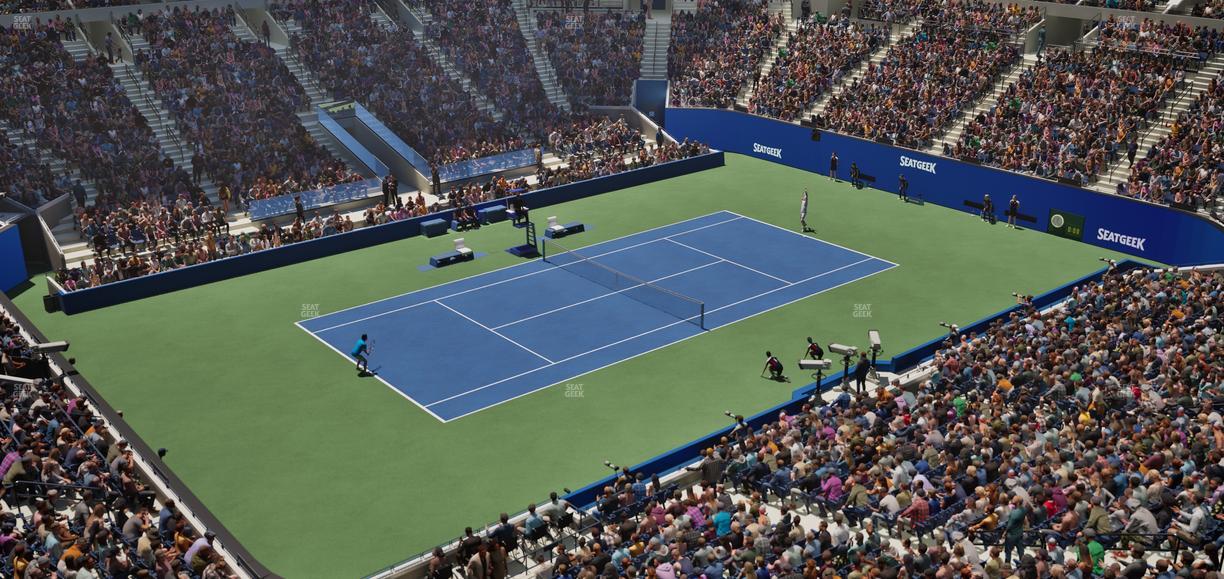 Arthur Ashe Stadium - Section 205 Seat View