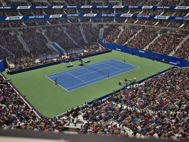 Arthur Ashe Stadium - Section 205 Seat View Arthur Ashe Stadium - Section 205 Seat View