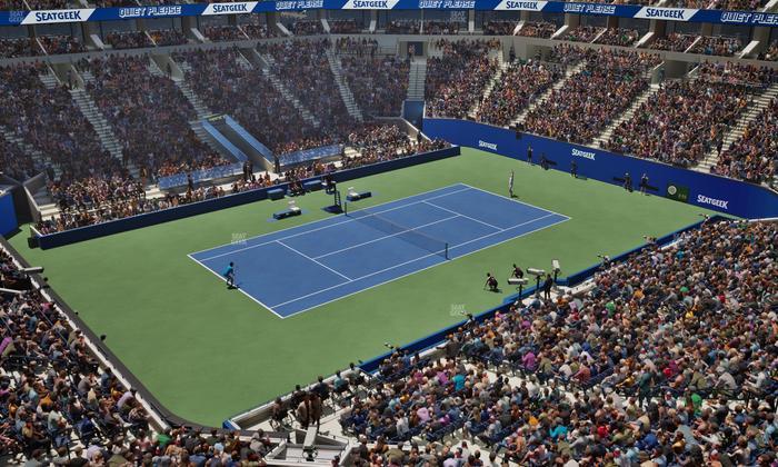 Arthur Ashe Stadium - Section 205 Seat View